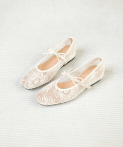 Giày bệt búp bê ren