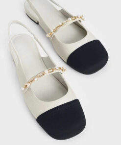 Giày bệt búp bê mũi vuông